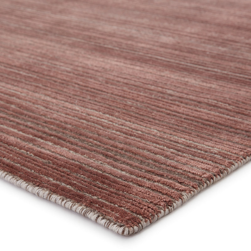 media image for Gradient Handmade Solid Rug in Red & Brown 270