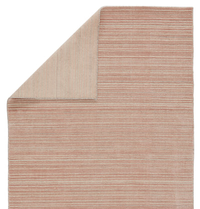 product image for Gradient Handmade Solid Rug in Pink & Cream 51