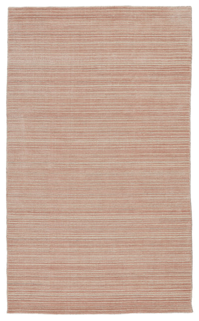 product image for Gradient Handmade Solid Rug in Pink & Cream 8