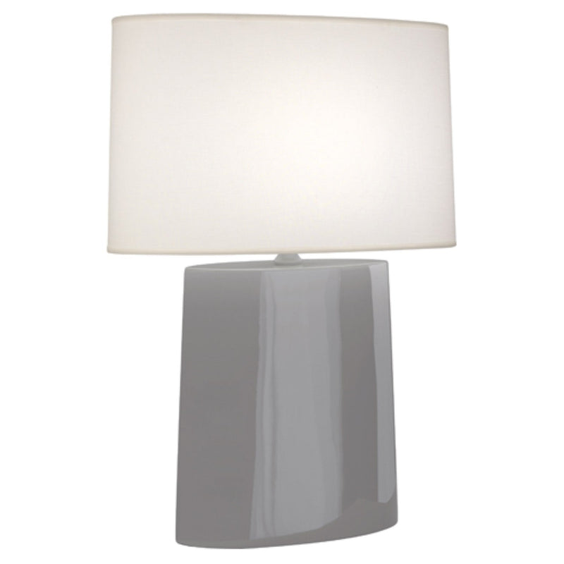 media image for smokey taupe victor table lamp by robert abbey ra st03 1 280