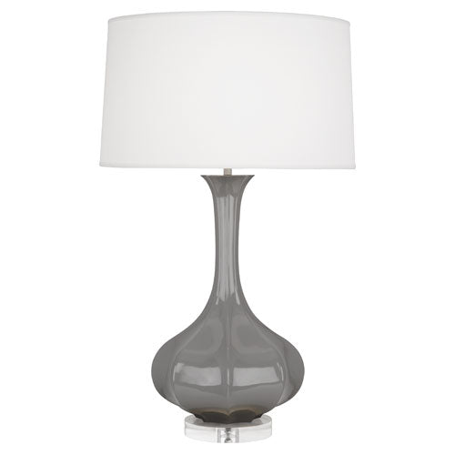 media image for pike 32 75h x 11 5w table lamp by robert abbey 22 231