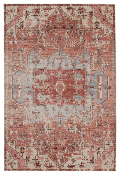 product image for Swoon Priyah Indoor/Outdoor Pink & Gray Rug 1 65