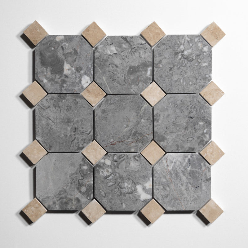 media image for sage gray 4 octagon by burke decor sg4oct sg 3 270