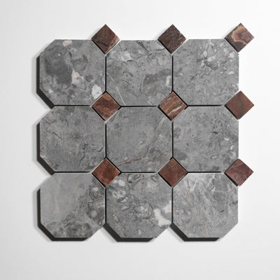 product image for sage gray 4 octagon by burke decor sg4oct sg 10 57