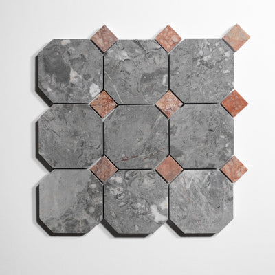 product image for sage gray 4 octagon by burke decor sg4oct sg 12 86