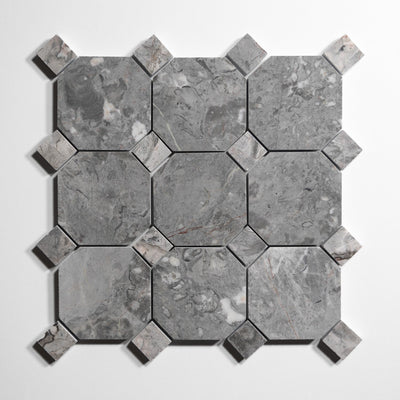 product image for sage gray 4 octagon by burke decor sg4oct sg 13 10