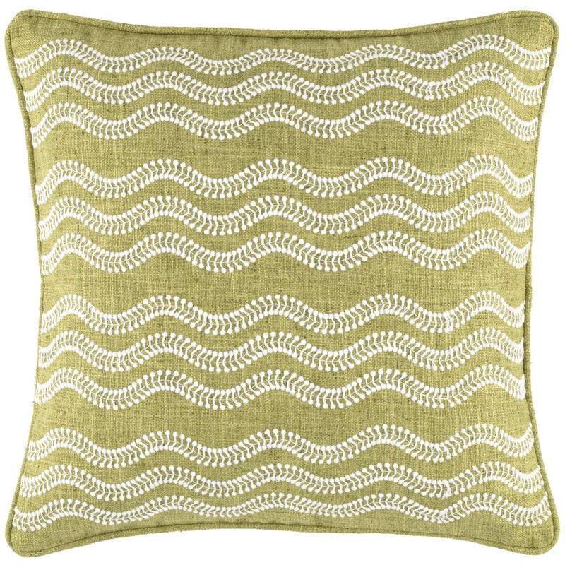 media image for scout embroidered green indoor outdoor decorative pillow by annie selke fr729 pil20 1 236