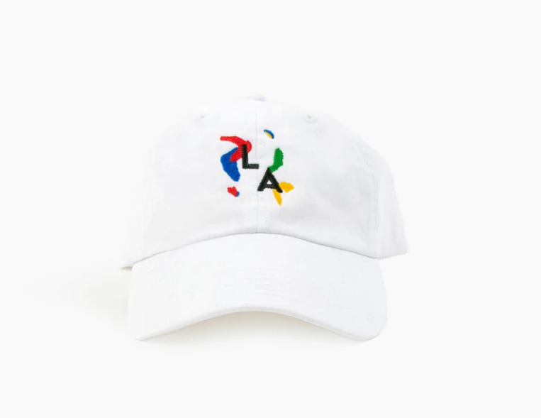media image for la abstract cap in white 1 250