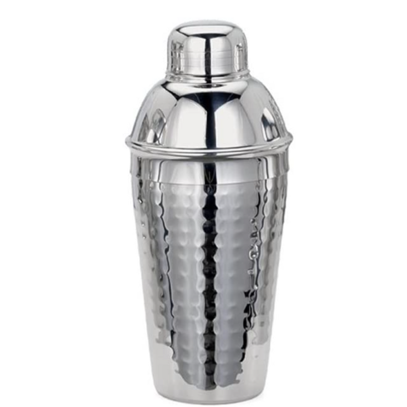 media image for kiro hammered stainless steel cocktail shaker 1 228
