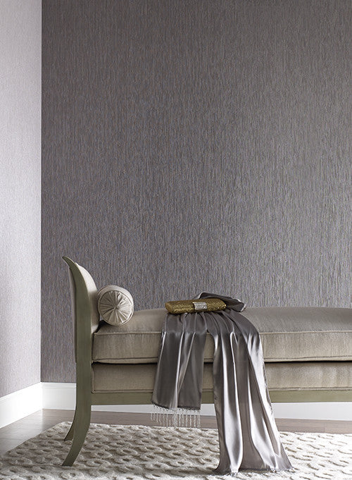 Shop Seagrass Faux Grasscloth Wallpaper in Pale Grey Burke Decor