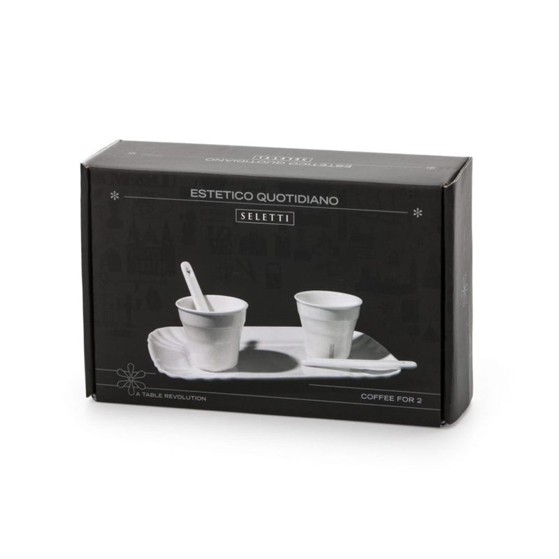 media image for Estetico Quotidiano Coffee Set of 2 Cups + 1 Tray 4 268