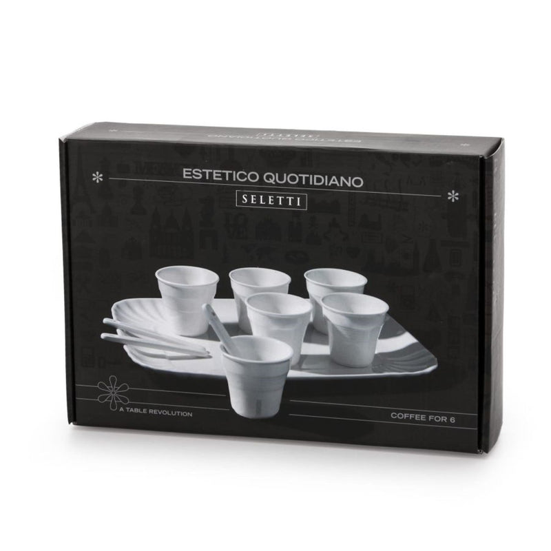 media image for Estetico Quotidiano Coffee Set of 6 Cups + 1 Tray 2 274