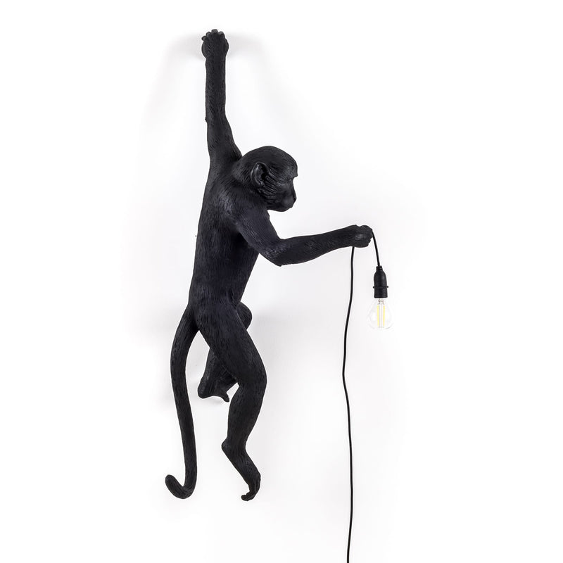 media image for The Monkey Lamp in Black Hanging Version design by Seletti 215