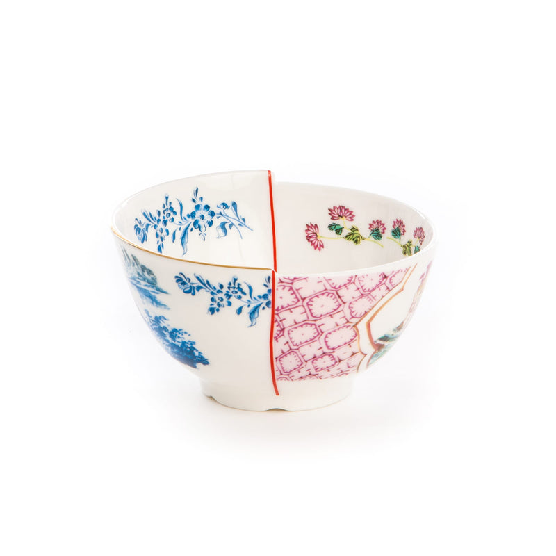 media image for hybrid cloe porcelain fruit bowl design by seletti 2 242