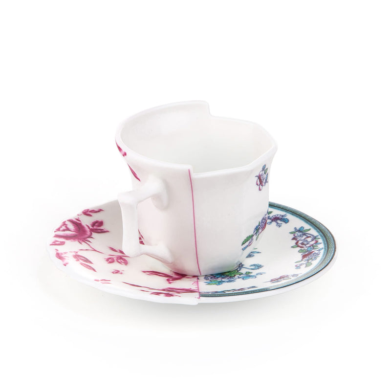 media image for hybrid leonia porcelain coffee cup w saucer design by seletti 1 219