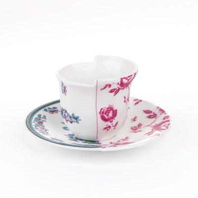 product image for hybrid leonia porcelain coffee cup w saucer design by seletti 2 3