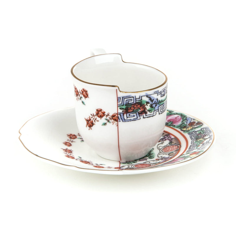 media image for hybrid tamara porcelain coffee cup w saucer design by seletti 2 291