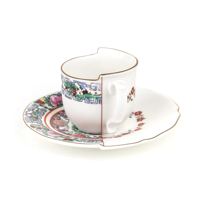 media image for hybrid tamara porcelain coffee cup w saucer design by seletti 3 250
