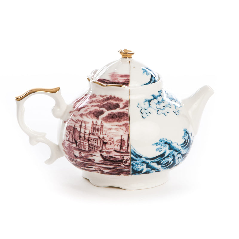 media image for hybrid smeraldina porcelain teapot design by seletti 2 219
