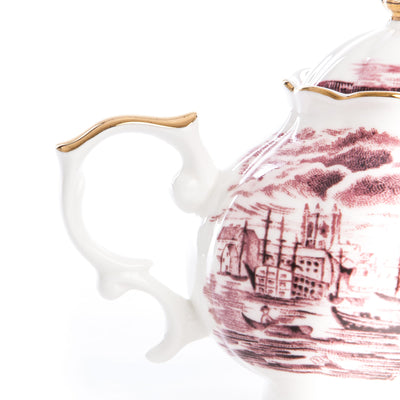 product image for hybrid smeraldina porcelain teapot design by seletti 6 1