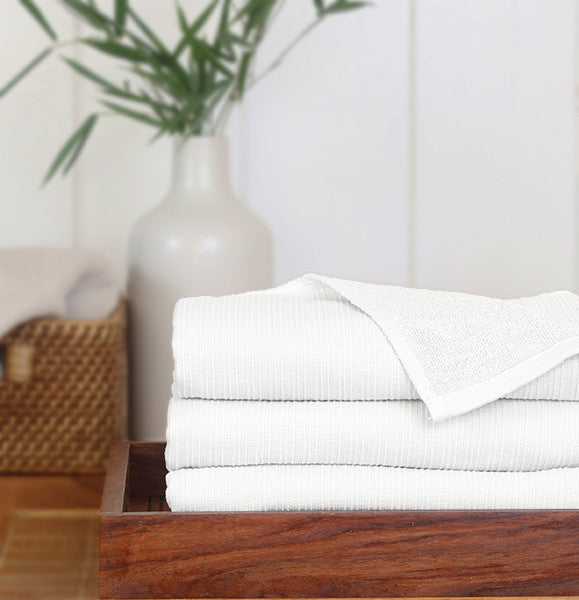 media image for Set of 3 Serene Hand Towels in Assorted Colors design by Turkish Towel Company 267