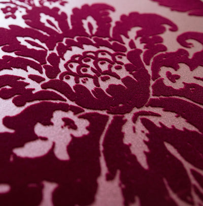product image for Shadow Damask Wallpaper in Merlot from the Moonlight Collection by Brewster Home Fashions 99