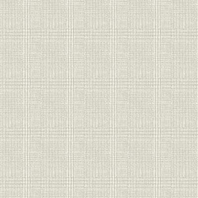 product image for Shirting Plaid Wallpaper in Off-White from the Traveler Collection by Ronald Redding 78