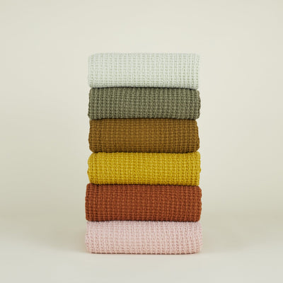 product image for Simple Waffle Shower Curtain in Various Colors design by Hawkins New York 99