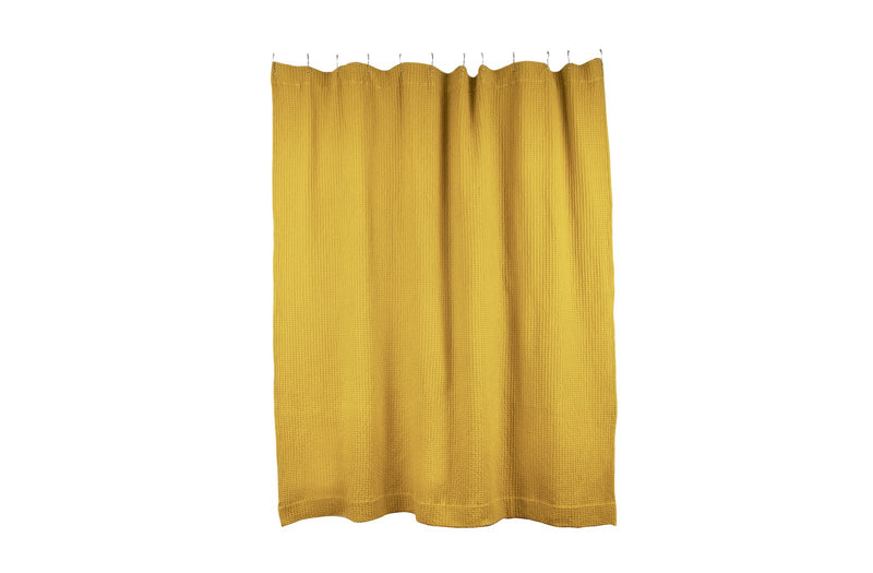 media image for Simple Waffle Shower Curtain in Various Colors design by Hawkins New York 271