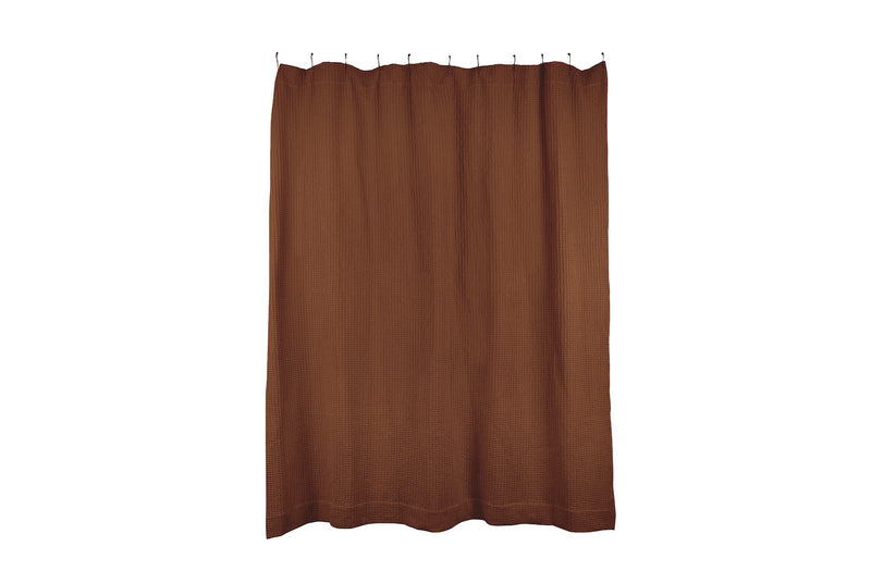 media image for Simple Waffle Shower Curtain in Various Colors design by Hawkins New York 250
