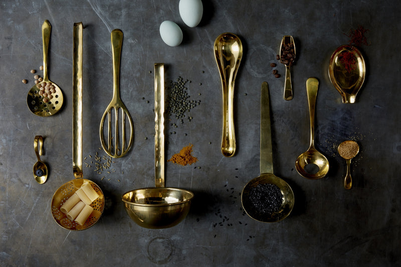 media image for Spoon Rest in Solid Brass design by Sir/Madam 229