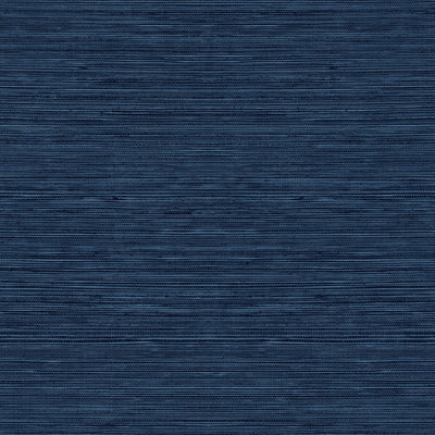 product image of Sisal Hemp Wallpaper in Sapphire from the More Textures Collection by Seabrook Wallcoverings 545