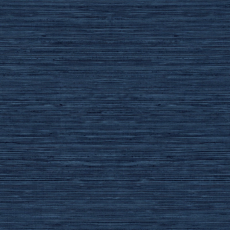 media image for Sisal Hemp Wallpaper in Sapphire from the More Textures Collection by Seabrook Wallcoverings 268