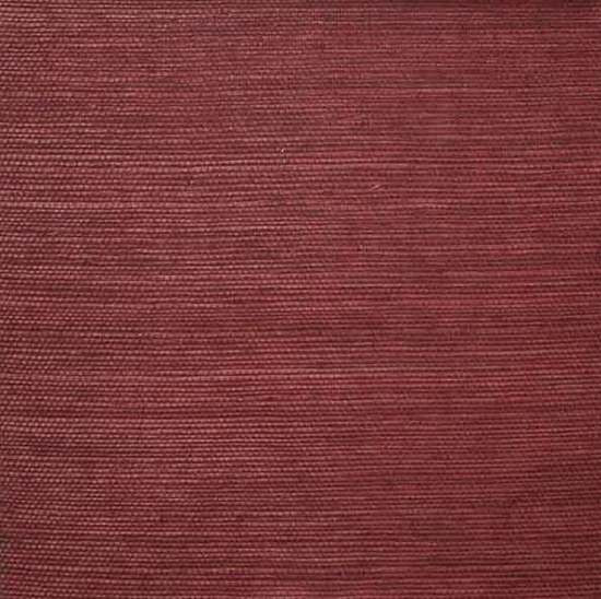 media image for Sisal Wallpaper in Maroon from the Winds of the Asian Pacific Collection by Burke Decor 257