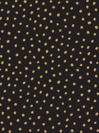 product image for Sisters of the Sun Wallpaper in Gold and Charcoal design by Thatcher Studio 92