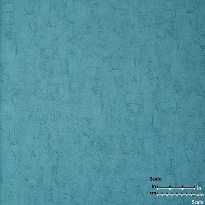product image for Solid Textured Wallpaper in Turquoise Blue from the Van Gogh Collection by Burke Decor 17
