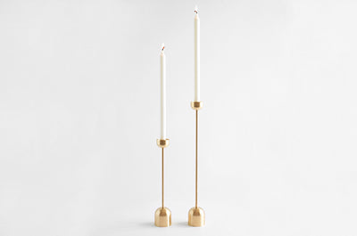 product image of dome spindle candle holder in various sizes by fs objects 1 527