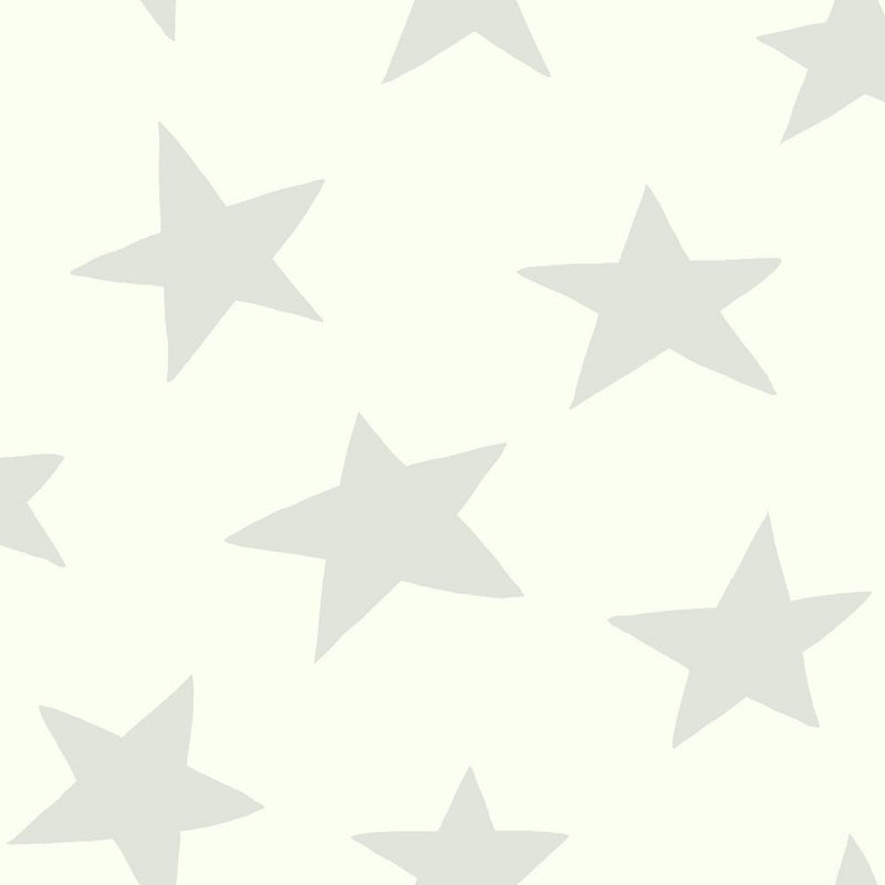 media image for Star Peel & Stick Wallpaper in Grey by RoomMates for York Wallcoverings 211
