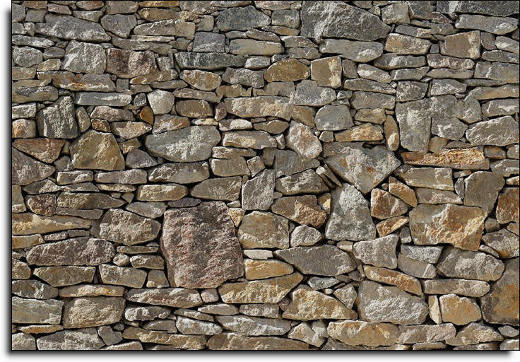 media image for Stone Wall Wall Mural design by Komar for Brewster Home Fashions 270