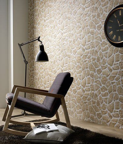 product image for Stone Wallpaper in Brown and Grey design by BD Wall 59