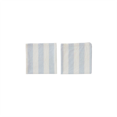 product image of striped napkin pack of 2 ice blue oyoy l300309 1 56