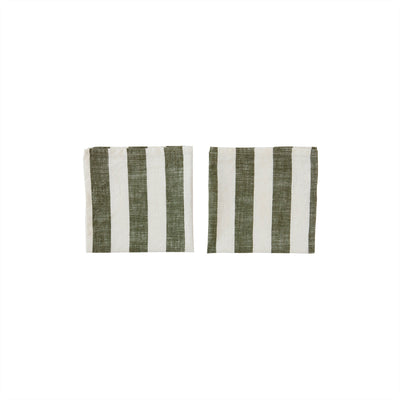 product image for striped napkin pack of 2 olive oyoy l300310 1 64