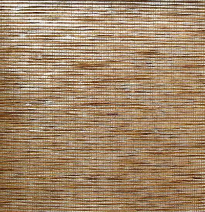 product image for Striped Paper Weave Wallpaper in Brown and Silver from the Winds of the Asian Pacific Collection by Burke Decor 72