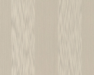 product image of Stripes Faux Fabric Wallpaper in Beige and Neutrals design by BD Wall 523