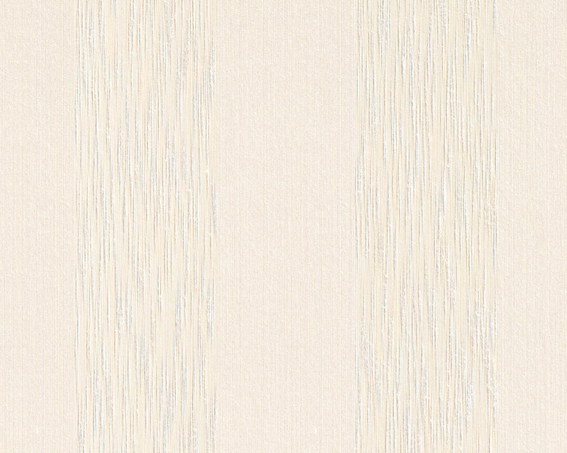 media image for Stripes Faux Fabric Wallpaper in Cream design by BD Wall 272