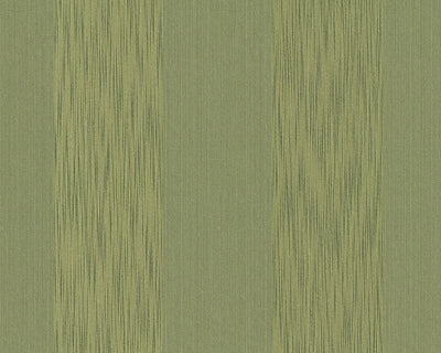 product image of Stripes Faux Fabric Wallpaper in Green design by BD Wall 532