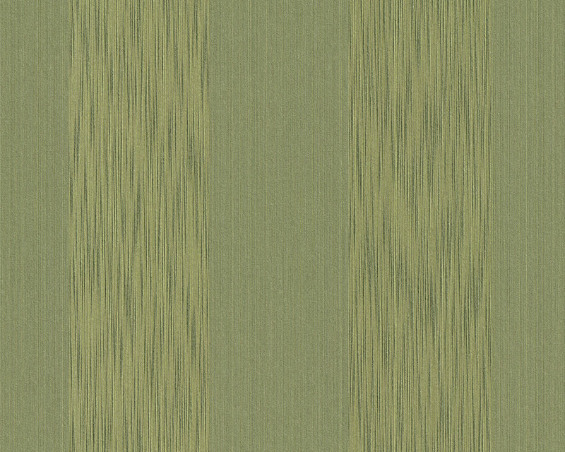 media image for Stripes Faux Fabric Wallpaper in Green design by BD Wall 270