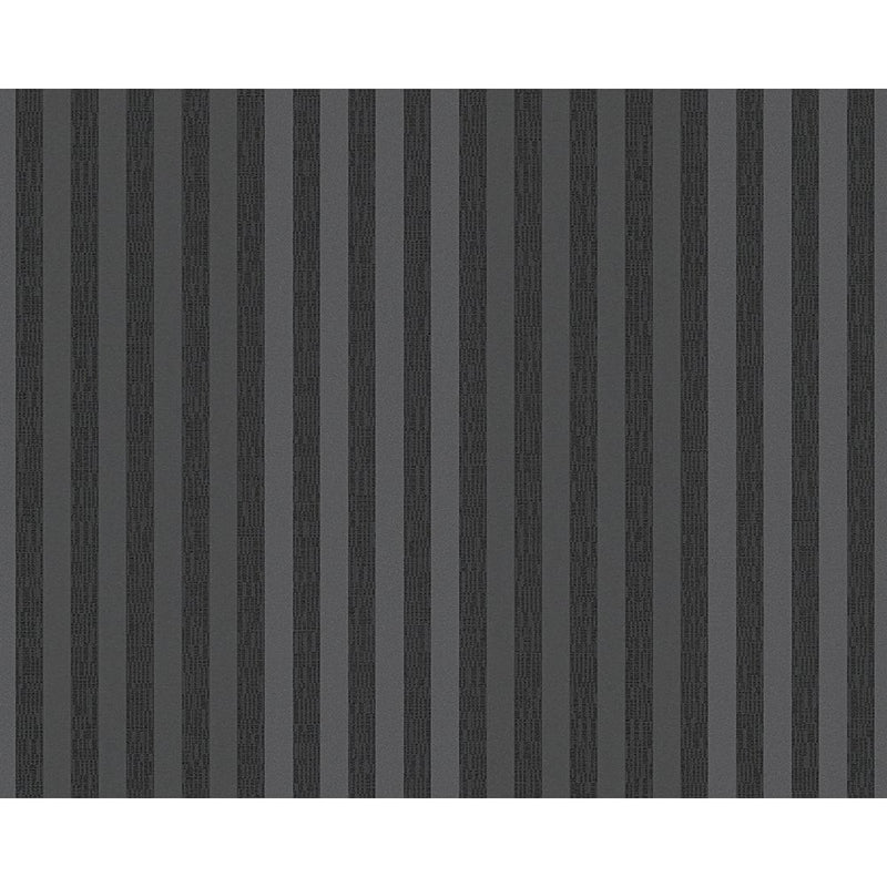 media image for Stripes Wallpaper in Black design by BD Wall 281