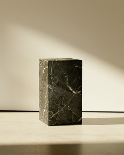 product image for plinth rectangle block marble table b22 slm 7 5