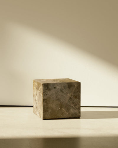 product image for plinth cube block marble table b13 slm 8 46